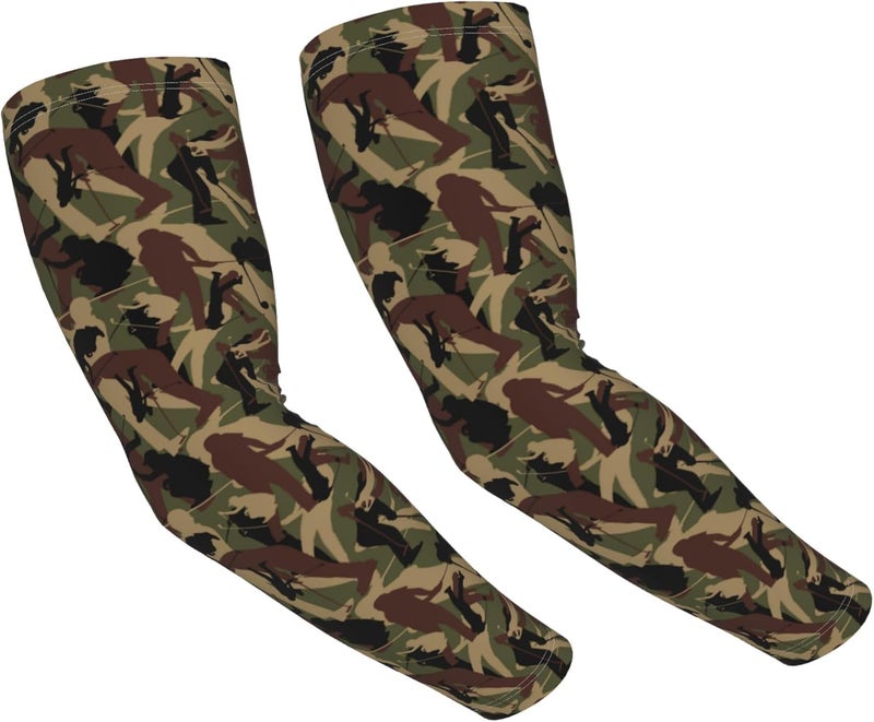 oyebn Arm Sleeves Outdoor Garden Sports Cooling Sun Sleeve for Women Men Farm - Image 1